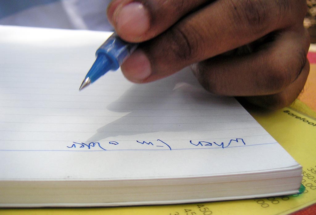 back to school handwriting