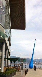 what to do in vancouver Raindrop on Bon Voyage Plaza