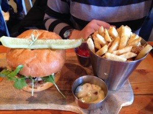 Where to Eat in Vancouver Edible Canada Burger