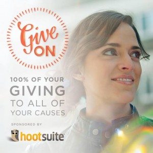 holiday giving charity chimp