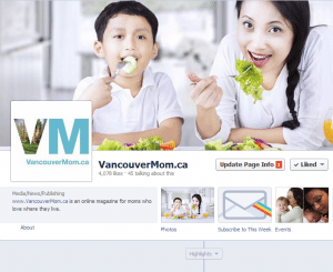 social media posting children's photos online