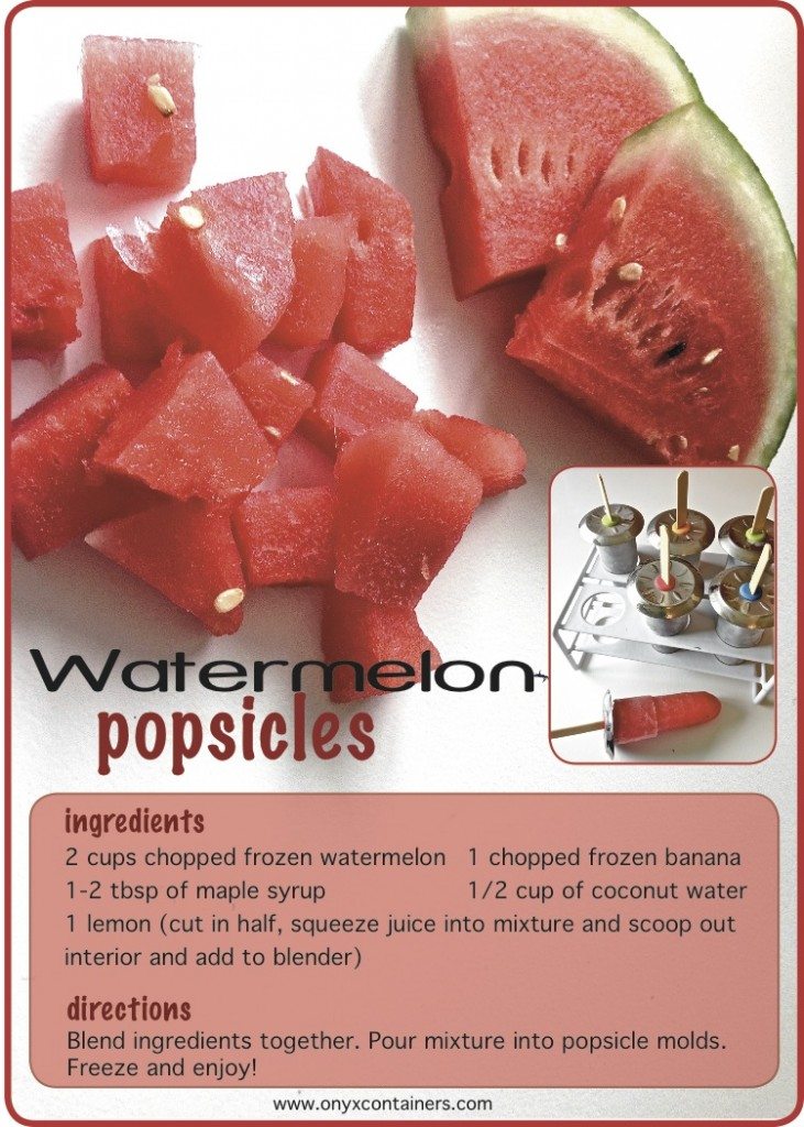 watermelon popsicle recipe