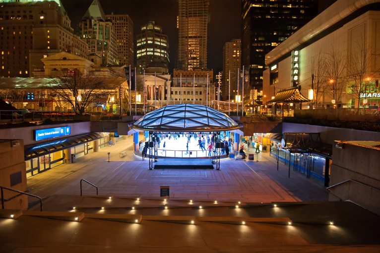 Winter's Dance On Downtown Vancouver's Robson Street, December 10 - Inside  Vancouver BlogInside Vancouver Blog