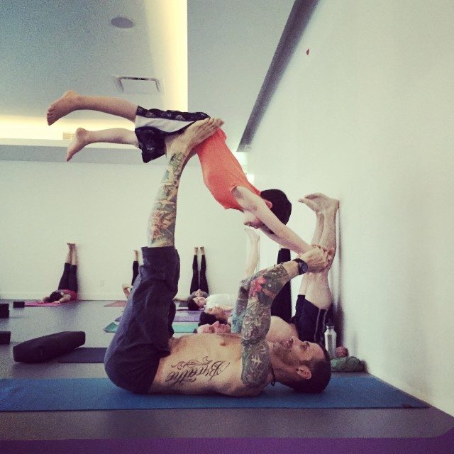 stretch family yoga