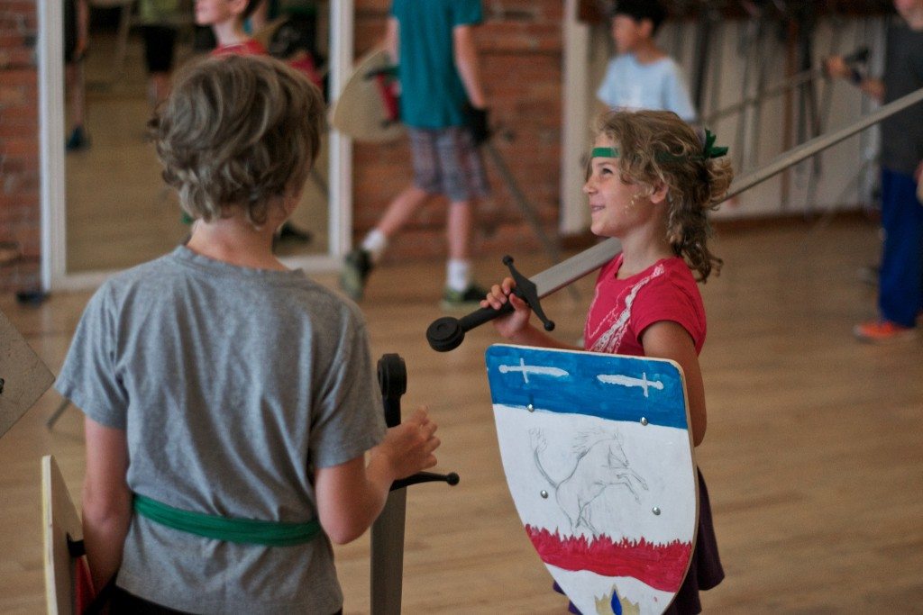 Cool Spring Break Camps: Academie Duello Knight Camp